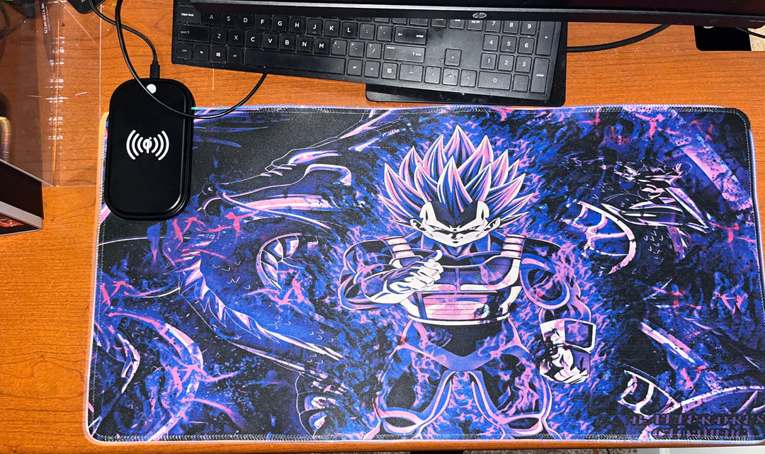 Ultra Ego Vegeta LED Wireless Gaming Mouse Pad