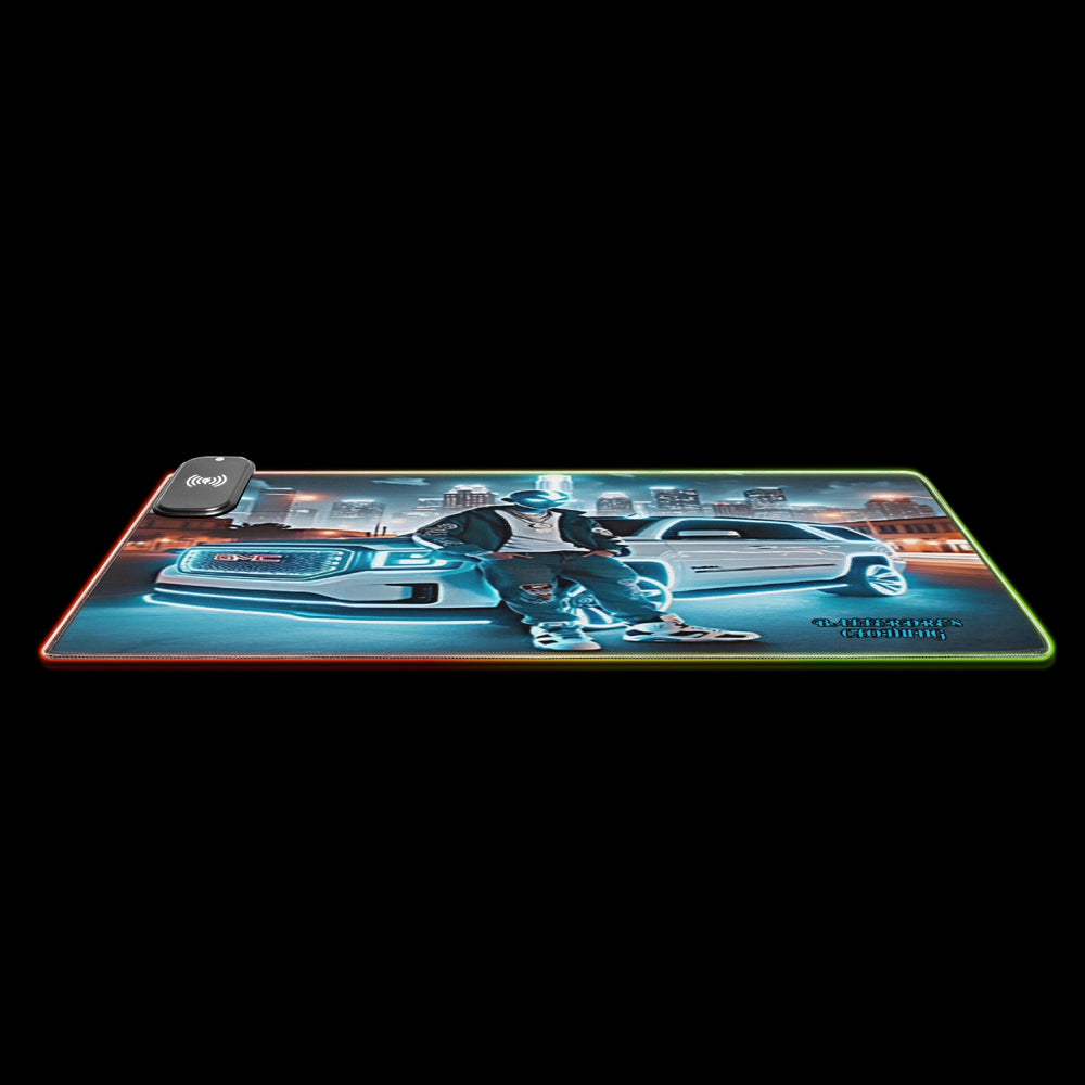 Aang the Avatar Wireless Charging LED Gaming Mouse Pad
