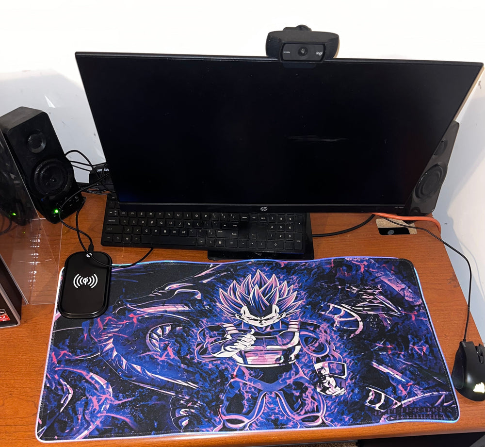 Ultra Ego Vegeta LED Wireless Gaming Mouse Pad