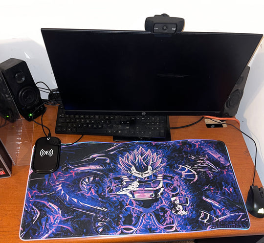 Ultra Ego Vegeta LED Wireless Gaming Mouse Pad