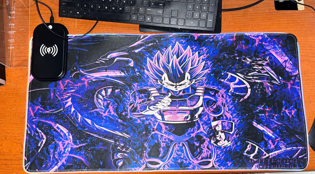 Ultra Ego Vegeta LED Wireless Gaming Mouse Pad