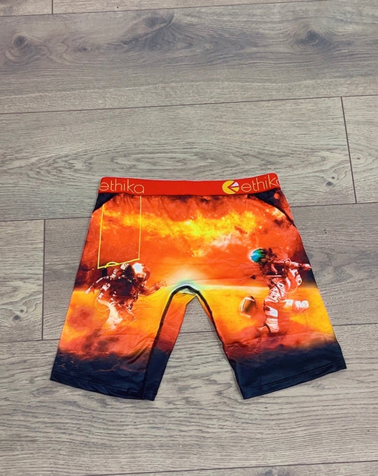 Men’s Astronaut Football Boxer Briefs