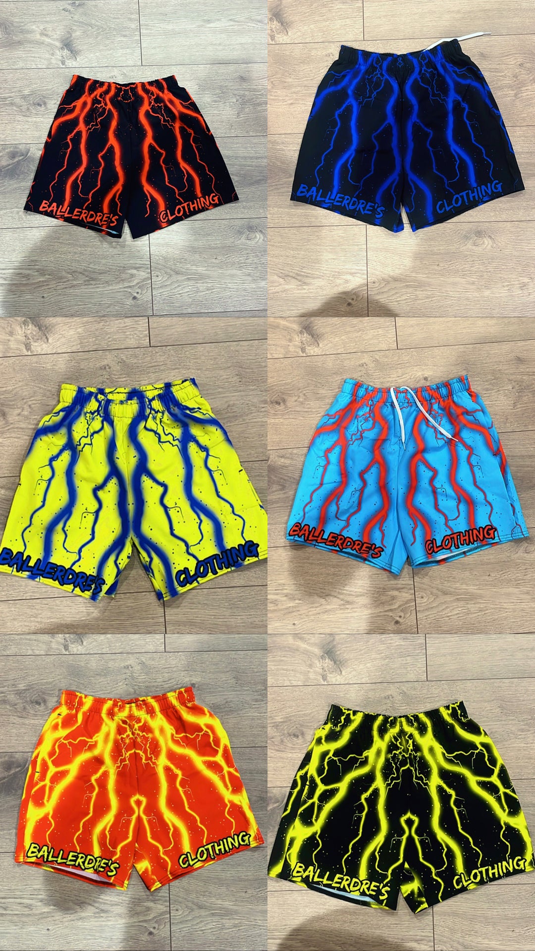 Lightning Workout shorts