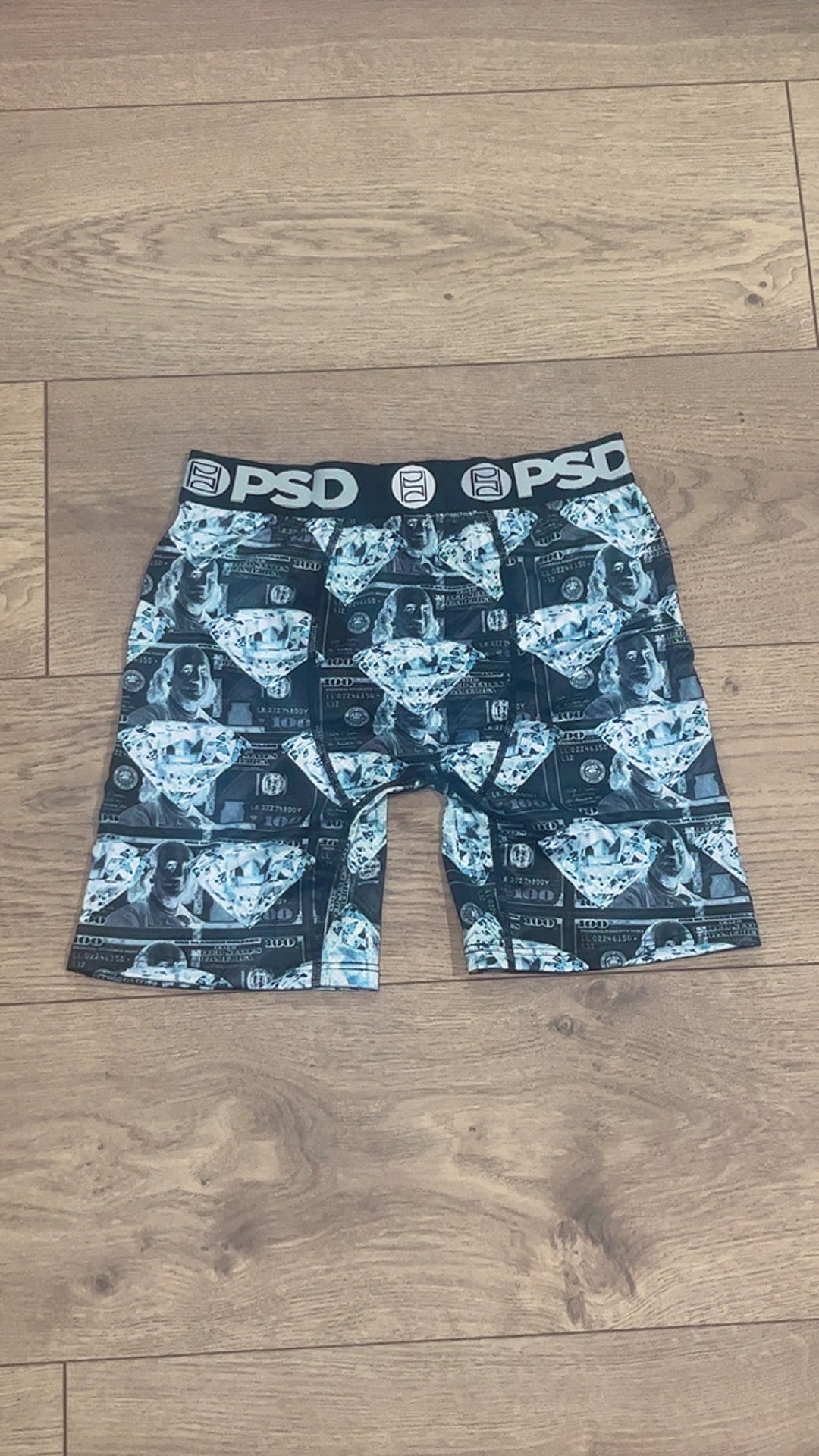 Dark Money Diamonds Boxer Briefs