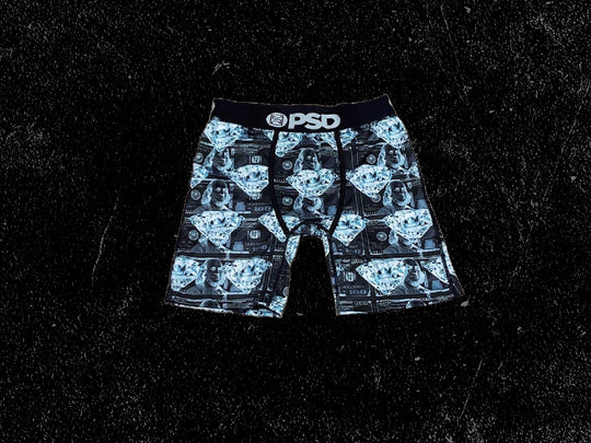 Dark Money Diamonds Boxer Briefs