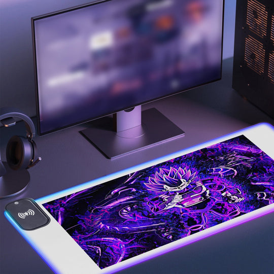 Ultra Ego Vegeta LED Wireless Gaming Mouse Pad