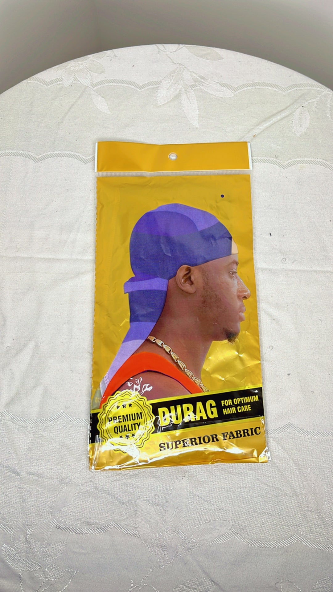 Purple Camouflage Durag